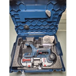 Bosch GCB 18v-63 vannesaha runko, ei akkuja ei laturia + L-Boxx, demokäytetty, täydet takuut, noudettava liikkeestämme.