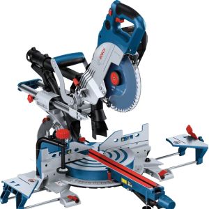 Bosch GCM 18V-216 DC BiTurbo akkukäyttöinen katkaisu/jiirisaha runko, tuplakallistuksella, ei sisällä akkuja eikä laturia.

