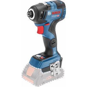 Bosch GDR 18V-200 C pyöröiskuväännin RUNKO, toimitus L-BOXX muovilaukussa - ei akkuja, ei laturia.
