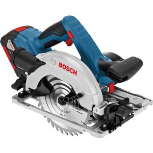 Bosch gks 18v-57g pyörösaha runko + l-boxx -  ei akkuja ei laturia

