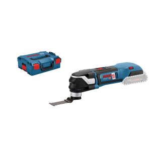 Bosch gop 18v-28 hiiliharjaton monikäyttökone runko + l-boxx - ei akkuja, ei laturia