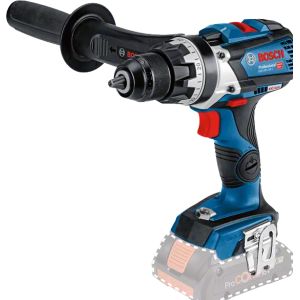 Bosch GSR 18V-110 C akkuporakone + 3x5,0Ah + GAL 18V-40 laturi, L-Boxx 136 muovisalkussa.