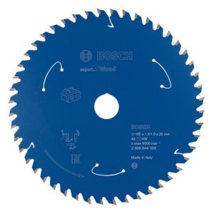 Bosch pyörösahanterä 160mm 48-hampainen 20mm reikä - puun leikkaus Expert Wood

