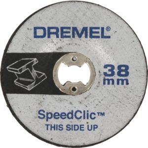 Dremel sc456 katkaisulaikka 38x1,12mm 5kpl speedclic kiinnityksellä

