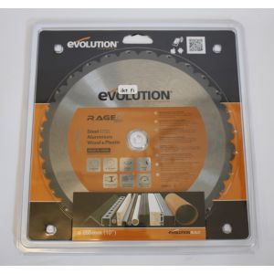 Evolution pyörösahanterä 255mm 28-hampainen reikä 25,4mm

