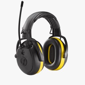 Hellberg Relax Headband kuulonsuojain - AM/FM radio + 3,5mm aux - (paristokäyttöinen 2xAA)