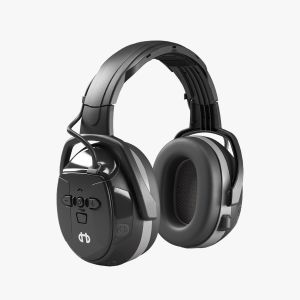 Hellberg Xstream kuulonsuojain - 1x Bluetooth + IPX4 suojaus - (akkukäyttöinen/USB lataus)