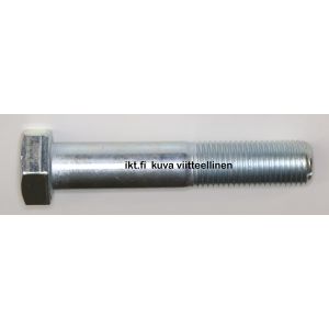 Kuusioruuvi M36x200 din931 zn 8.8 sähkösinkitty