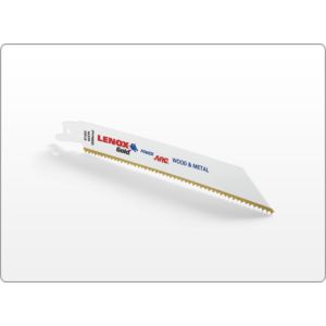 Lenox puukkosahanterä 152x0,9mm 10tpi gold bi-metal 610g (5 kpl) puulle ja metallille

