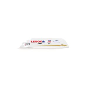Lenox puukkosahanterä 152x1,1mm 10Tpi Gold Lazer Bi-Metal 6110G (5 kpl) metallille

