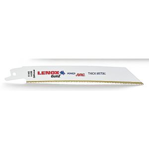 Lenox puukkosahanterä 152x1,8mm 14Tpi Gold Bi-Metal 614G (5 kpl) metallille


