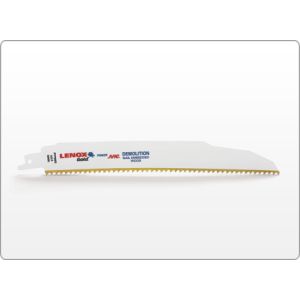 Lenox puukkosahanterä 229x1,6mm 6Tpi Gold Bi-Metal 966G (5 kpl) purkutyöhön

