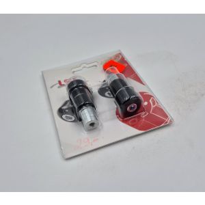 LSL ohjaustangon päätypaino 22/18mm musta