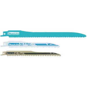 Makita 3-osainen puukkosahanteräsarja puu/metalli B-13677

