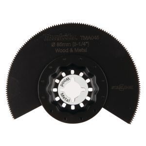 Makita 85mm monitoimikoneen terä puulle ja metallille segmentti 1 KPL B-64799