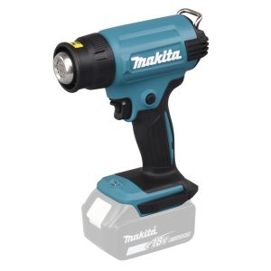 Makita DHG 180Z 18V akkukäyttöinen kuumailmapuhallin runko ei akkuja ei laturia. Pahvissa


