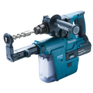 Makita DHR242ZJW sds+ 18V poravasara + pölynpoisto ja laukku - ei akkuja ei laturia