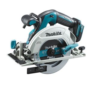 Makita DHS680Z pyörösaha 18V RUNKO, terä vasemmalla puolella - ei akkuja, ei laturia.

