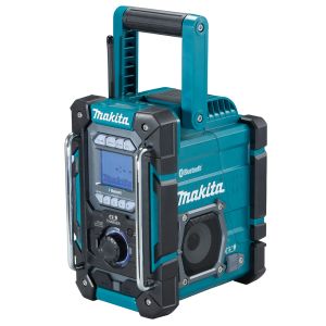 Makita DMR300 lataava työmaaradio Bluetooth IP64 akku/verkkovirtakäyttöinen (ei sis akkuja) kaksi USB liitäntää

