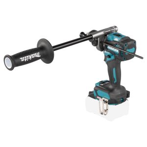 Makita HP001GZ 40V XGT iskuporakone apukahvalla  RUNKO - ei akkuja, ei laturia. Toimitus blanko pahvissa.

