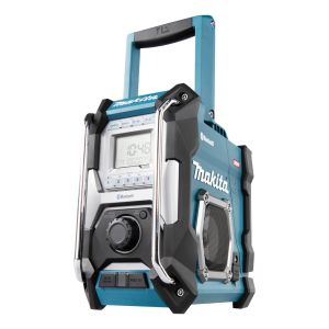 Makita MR002GZ työmaaradio BT/kaiutin 12V/CXT, 18V/LXT, 40V/XGT ja verkkovirta - ei akkuja, ei laturia


