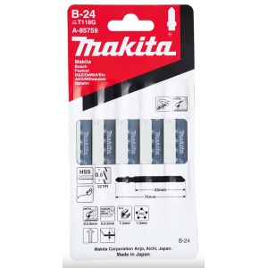 Makita pistosahanterä 50mm metalli (5kpl) a-85759