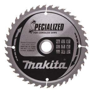 Makita pyörösahanterä 165mm 40-hampainen 20mm reikä puulle B-32960

