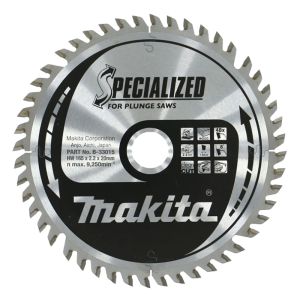 Makita pyörösahanterä 165mm 48-hampainen 20mm puulle reikä B-33015