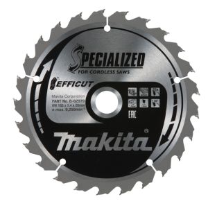 Makita pyörösahanterä 190mm/20mm 25-hampainen EFFICUT

