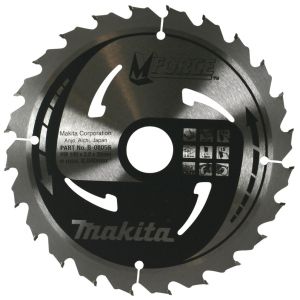 Makita pyörösahanterä 190mm 24-hampainen reikä 30mm B-08056