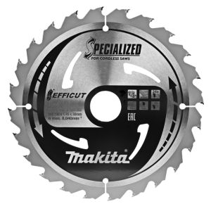 Makita pyörösahanterä 190x30x1,45mm 24-hampainen EFFICUT


