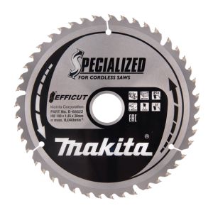 Makita pyörösahanterä 190x30x1,45mm 45-hampainen EFFICUT
