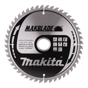 Makita pyörösahanterä 216mm 48-hampainen reikä 30mm puulle B-32764/B-08969


