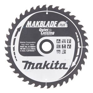 Makita pyörösahanterä 260mm 40-hampainen reikä 30mm

