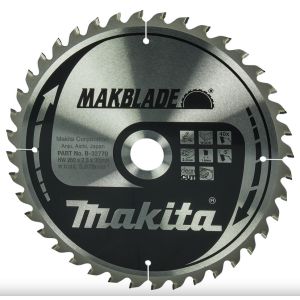 Makita pyörösahanterä 260mm 40-hampainen reikä 30mm