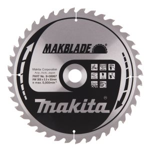 Makita pyörösahanterä 305mm 40-hampainen reikä 30mm puulle b-32786/b-08997

