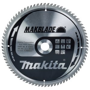 Makita pyörösahanterä 305mm 80-hampainen reikä 30mm reikä puulle B-32851/B-09086

