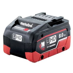 Metabo 18v 8,0ah lihd cas li-ion akku