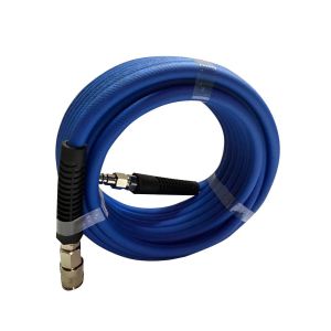 Paineilmaletku 10m PVC 8mm/12,5mm, pyörivät liittimet.