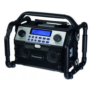 Panasonic EY37A2B Bluetooth työmaaradio akku/verkkovirta - ei sis akkuja