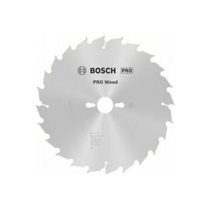 Pyörösahanterä 254mm 24-hampainen reikä 30mm Pro Wood


