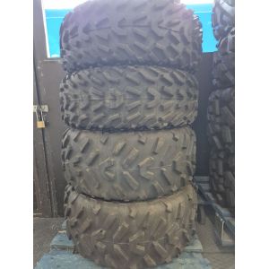 Rengassetti *KÄYTETTY* Kenda Pathfinder (2kpl 24x10.00 R12) + (2kpl 24x8.00 R12) *noudettava liikkeestämme*
