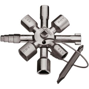 Sähkökaappiavain 15 osainen Knipex TwinKey 001101