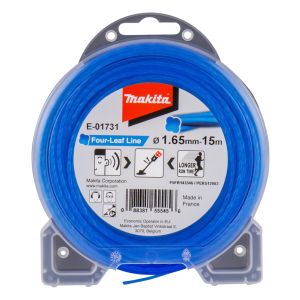Siima 1,65mm x 15m, neliapila

