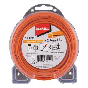 Siima 2,4mm x 15m, neliapila

