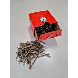 terassiruuvi 4,2x35 ruskea tx25 200kpl SKT