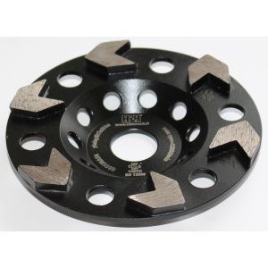 Timanttihiomalaikka 125mm GDS125AFA, yleislaikka, sulavat betonit

