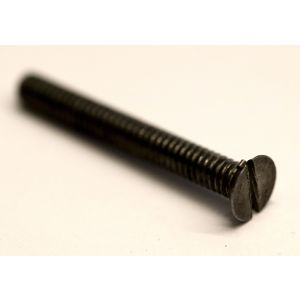 UNC 1/8 x 1 (3,17x25,4mm) uppokantainen suorauraruuvi pinnoittamaton täyskierre 1kpl