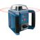 Bosch GRL 400 H + LR 1 - pyörivä laser, 200m / 400m, vaakasäde, tarkkuus 0,08mm/m - paristovarustuksella

