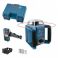 Bosch GRL 400 H + LR 1 - pyörivä laser, 200m / 400m, vaakasäde, tarkkuus 0,08mm/m - paristovarustuksella